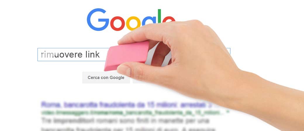 rimozione-link-da-google